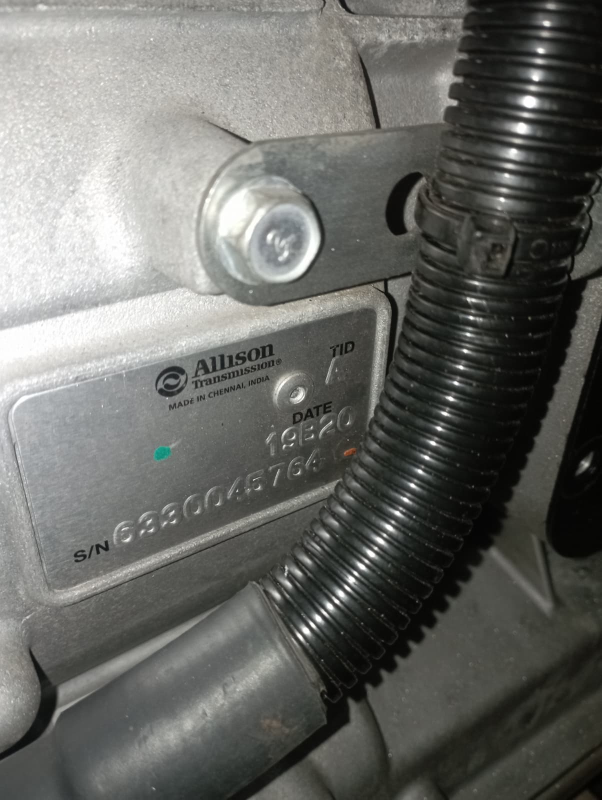 ALLISON AUTOMATIC TRANSMISSION - A.BM6330045764