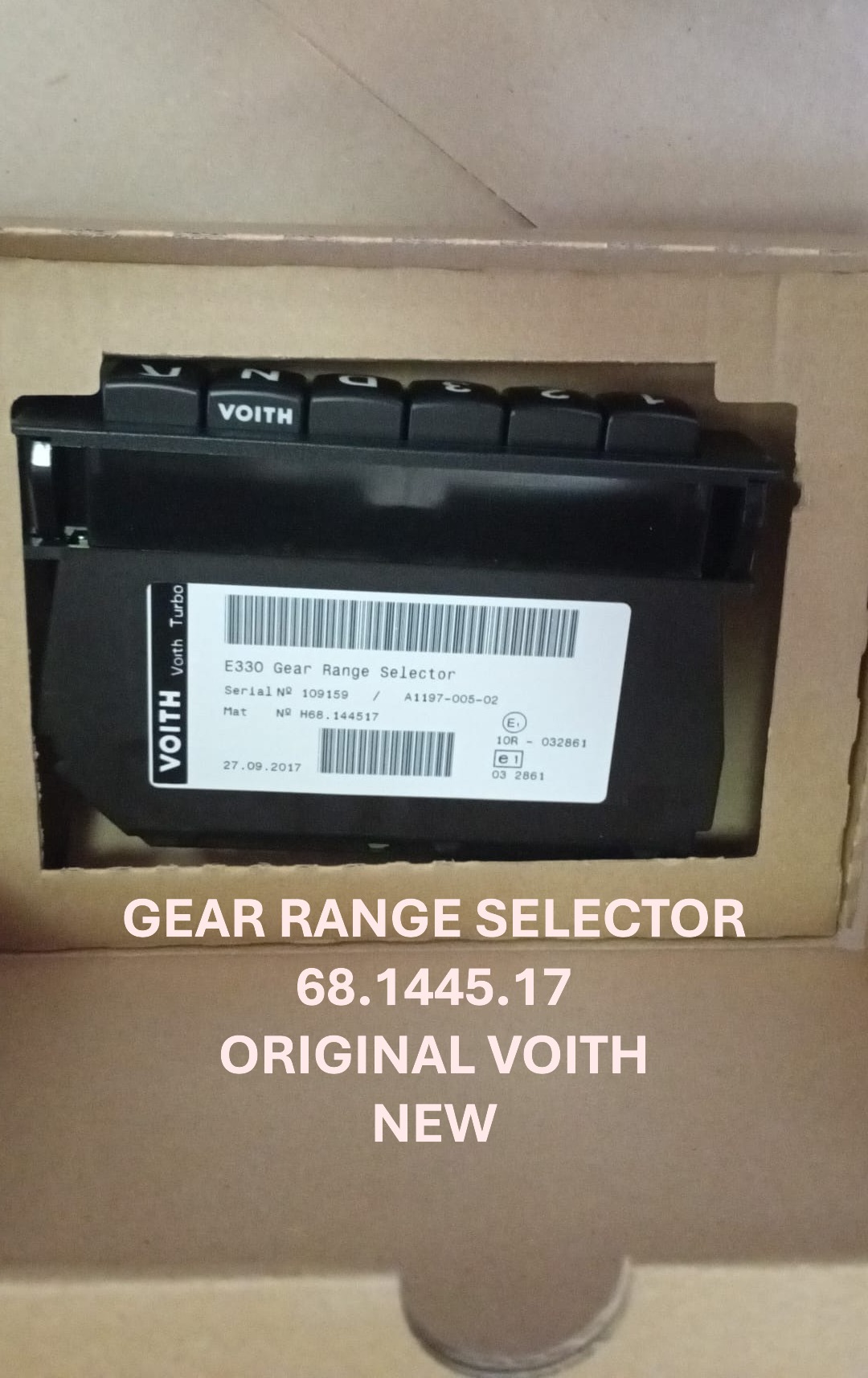 E330 GEAR RANGE SELECTOR - V.BM68144517